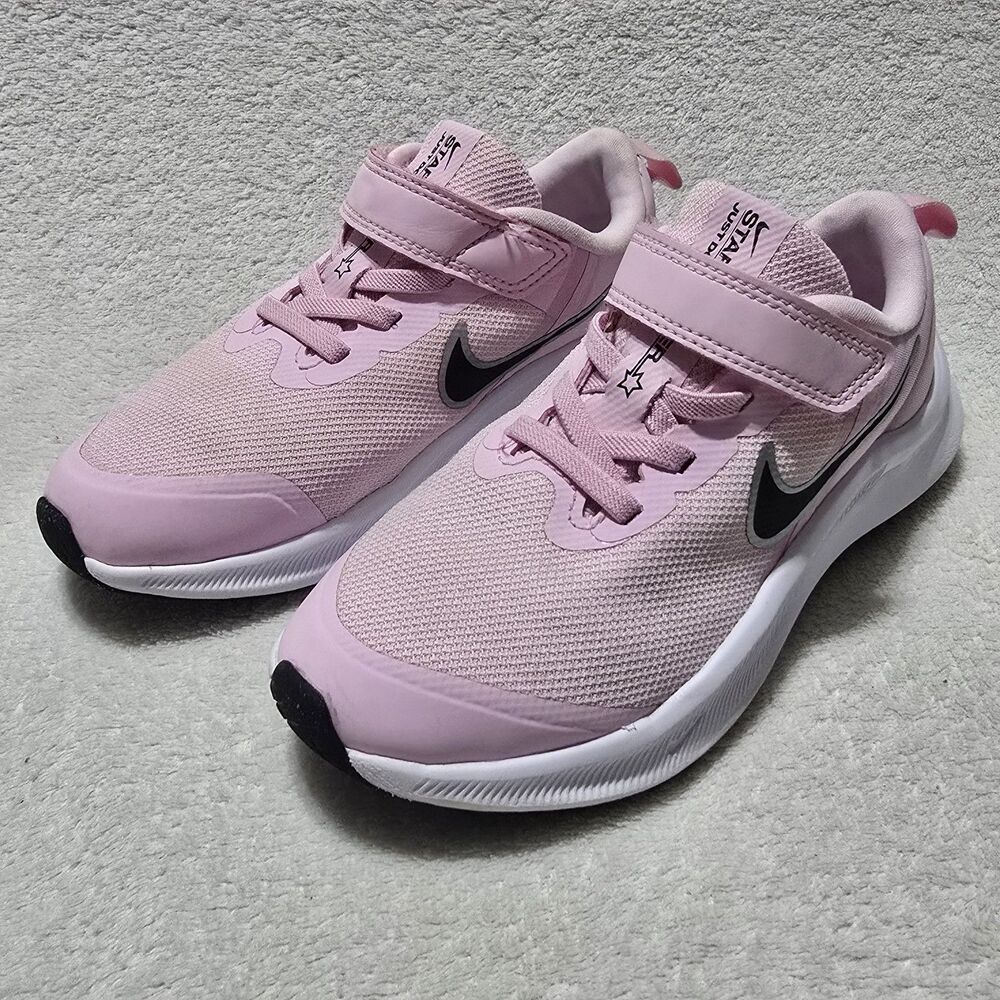 Nike Star Runner 3 Toddler Kids Sz 13C Sneakers Low Pink Foam White DA2777-601
